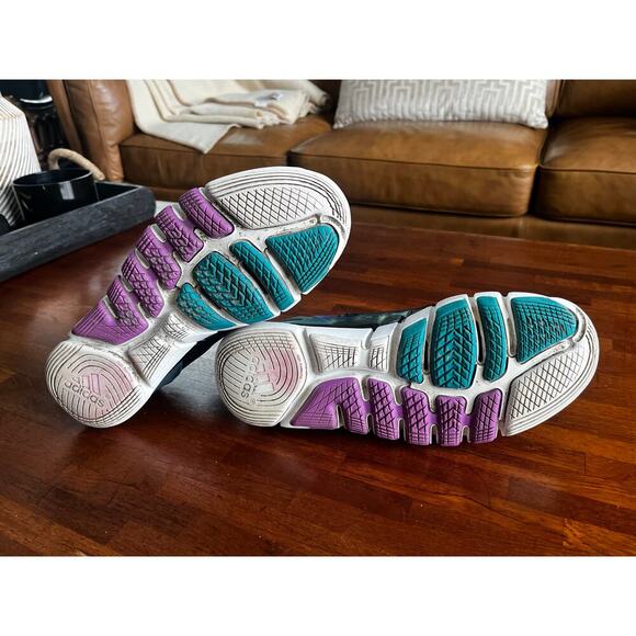 Adidas Adipure CrazyQuick 17 Low Top Running Sneakers Black/Vivid/Pink Women 7.5 - Picture 8 of 9